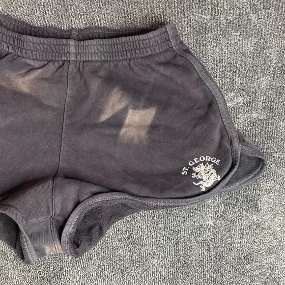 St. George black tie dye shorts ( OS ) - Picture 2 of 3